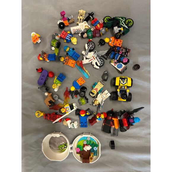 Lego Mix Minifigures Bulk - Picture 1 of 5